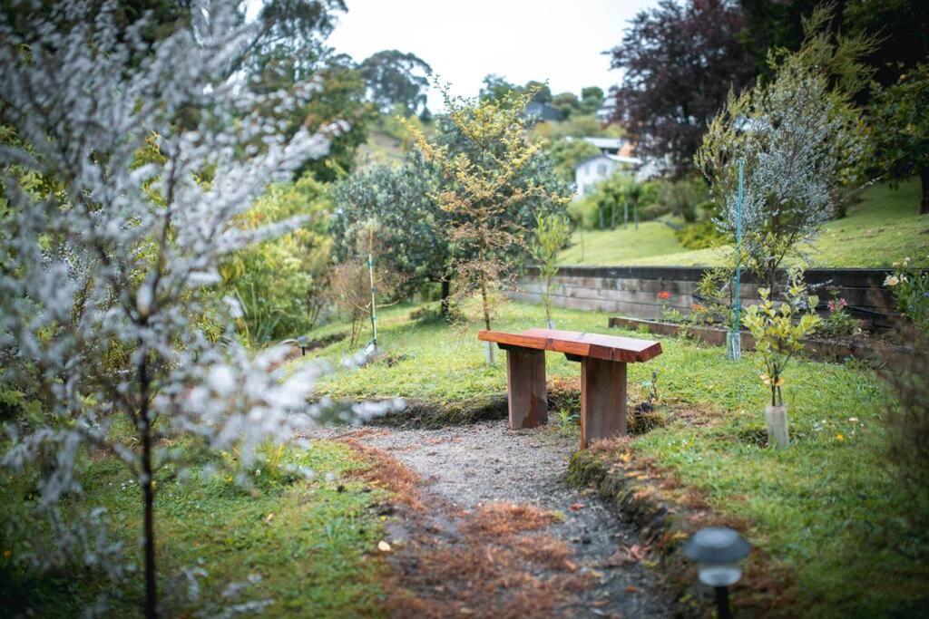 Superb Studio Retreat With Spa, Pool & Bbq Access Whanganui Extérieur photo